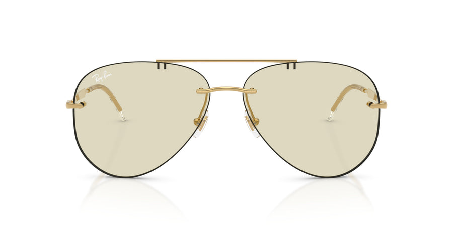 Metal Unisex Sunglass RB3791 – Photo Amber Dark To Darker