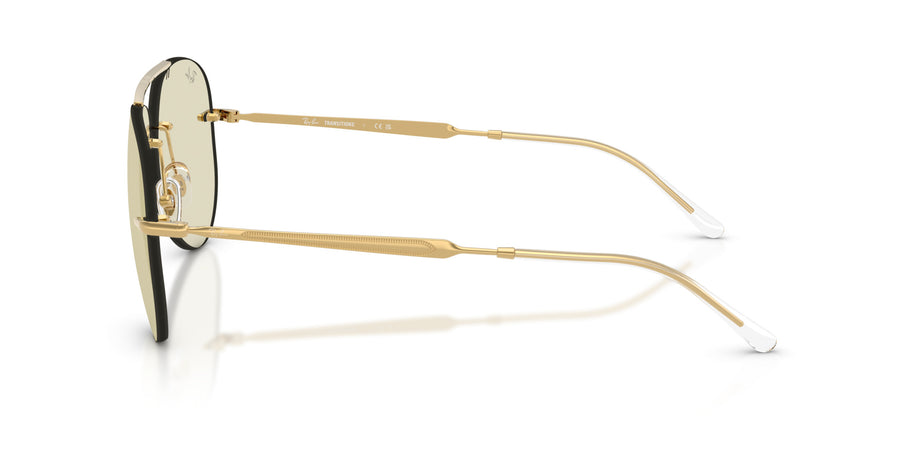 Metal Unisex Sunglass RB3791 – Photo Amber Dark To Darker