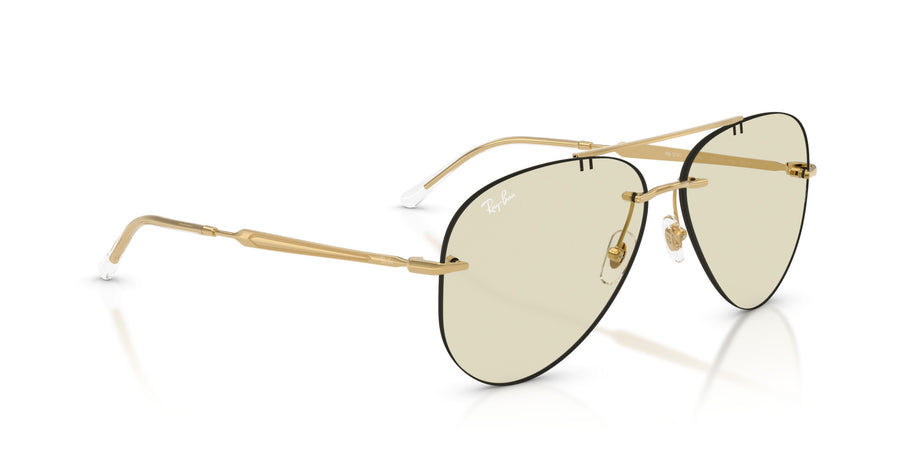 Metal Unisex Sunglass RB3791 – Photo Amber Dark To Darker