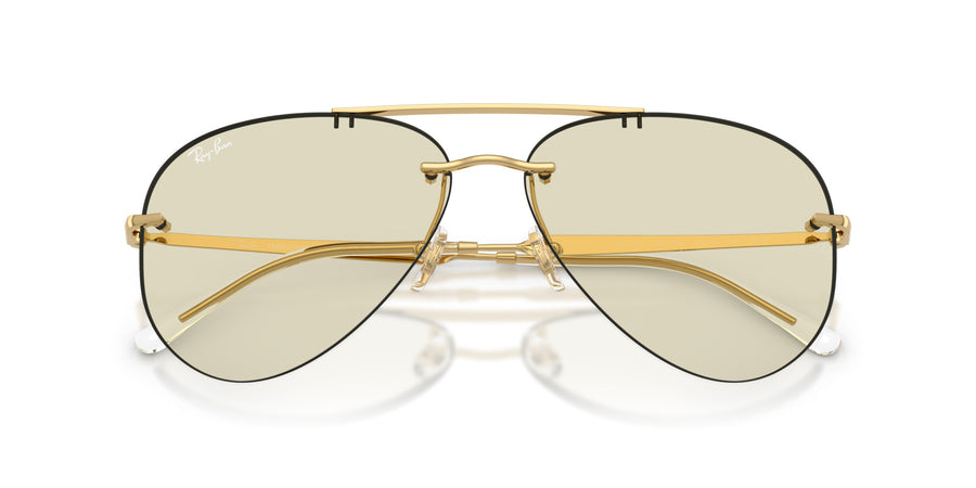 Metal Unisex Sunglass RB3791 – Photo Amber Dark To Darker