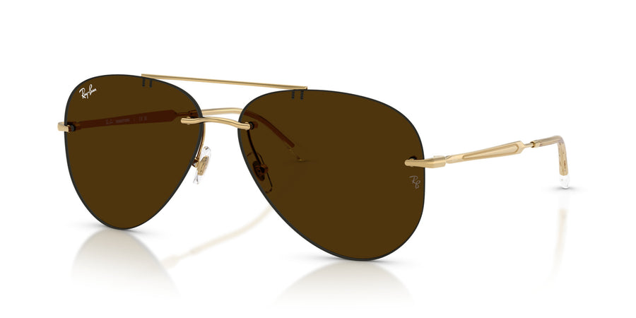 Metal Unisex Sunglass RB3791 – Photo Amber Dark To Darker
