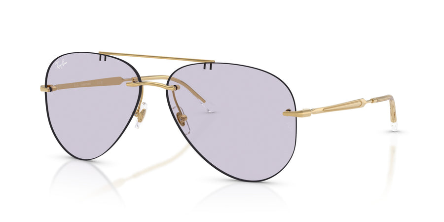 Metal Unisex Sunglass RB3791 – Photo Amethyst Dark To Darker