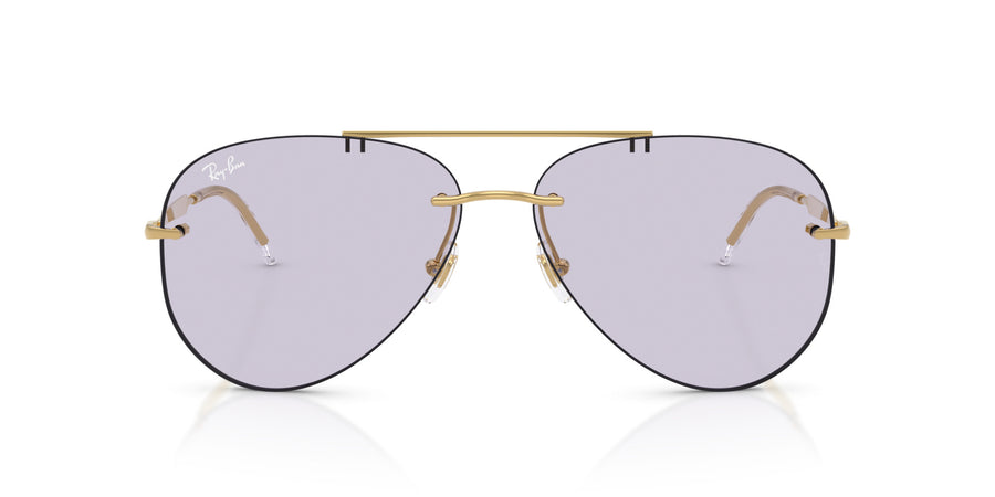 Metal Unisex Sunglass RB3791 – Photo Amethyst Dark To Darker