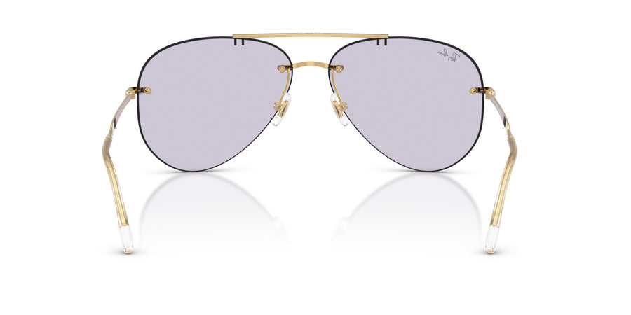 Metal Unisex Sunglass RB3791 – Photo Amethyst Dark To Darker