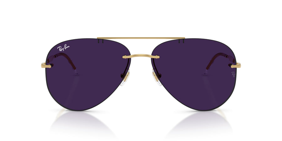 Metal Unisex Sunglass RB3791 – Photo Amethyst Dark To Darker