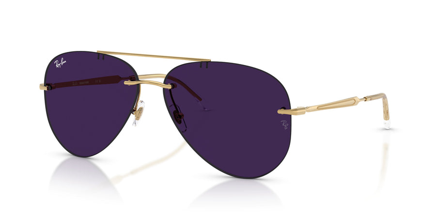 Metal Unisex Sunglass RB3791 – Photo Amethyst Dark To Darker