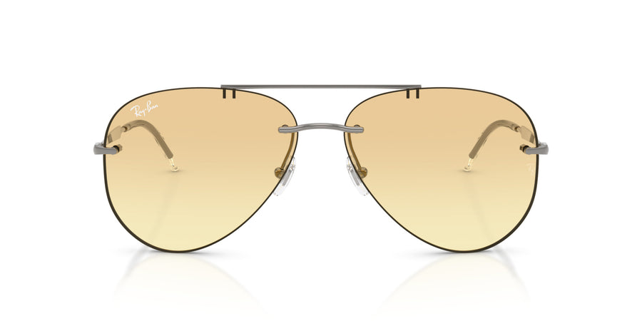Metal Unisex Sunglass RB3791 – Gunmetal / Yellow Gradient Gray