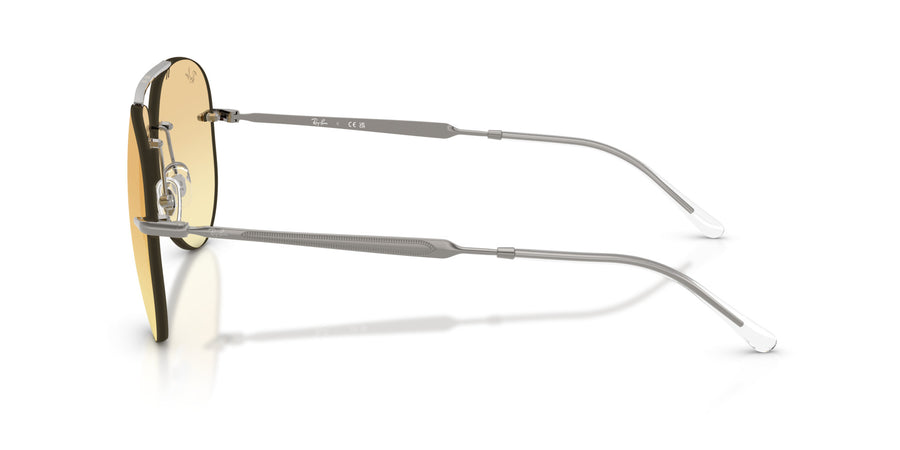 Metal Unisex Sunglass RB3791 – Gunmetal / Yellow Gradient Gray