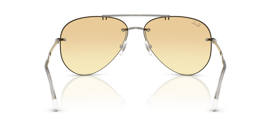 Metal Unisex Sunglass RB3791 – Gunmetal / Yellow Gradient Gray