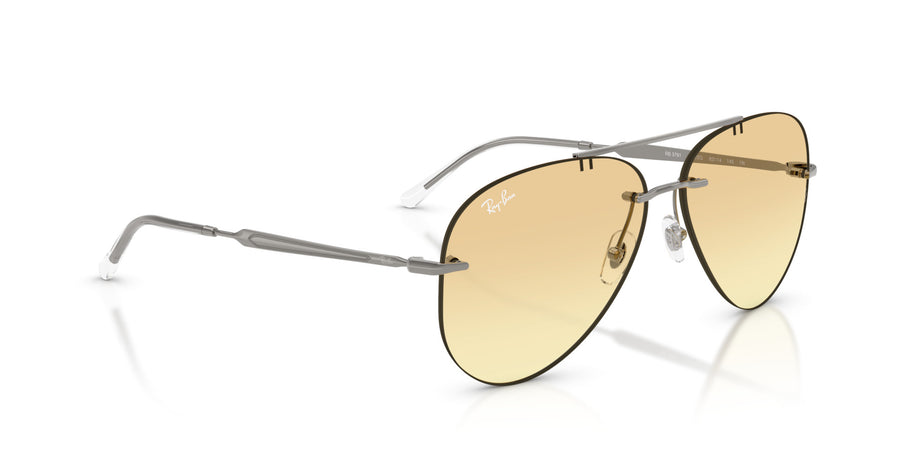 Metal Unisex Sunglass RB3791 – Gunmetal / Yellow Gradient Gray