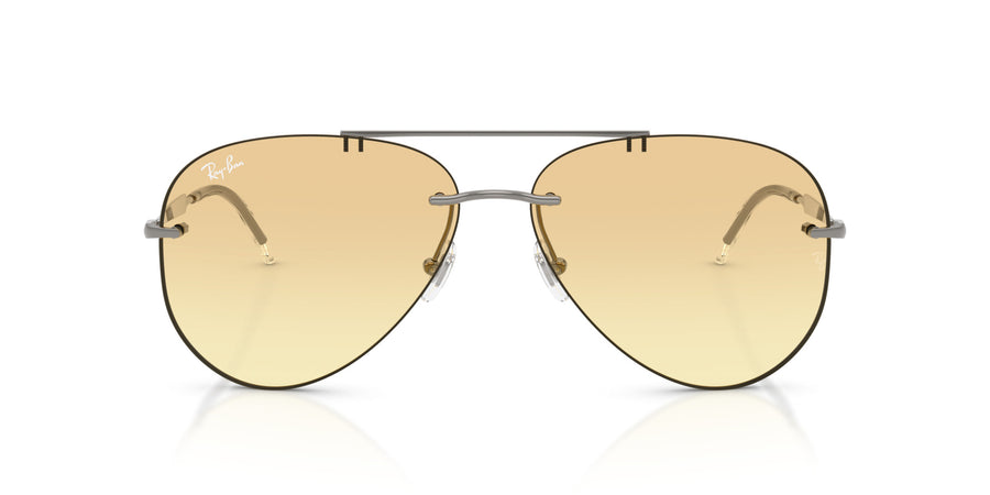 Metal Unisex Sunglass RB3791 – Gunmetal / Yellow Gradient Gray