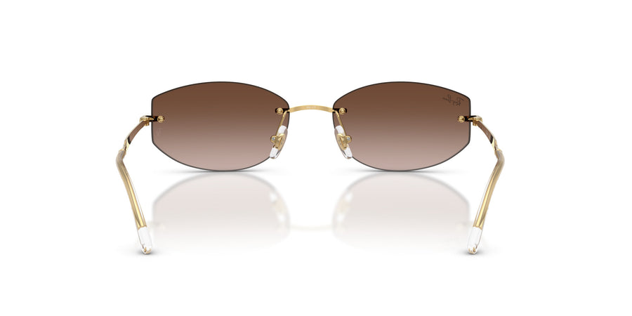 Metal Unisex Sunglass RB3792 – Gradient Brown