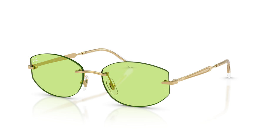 Metal Unisex Sunglass RB3792 – Light Green