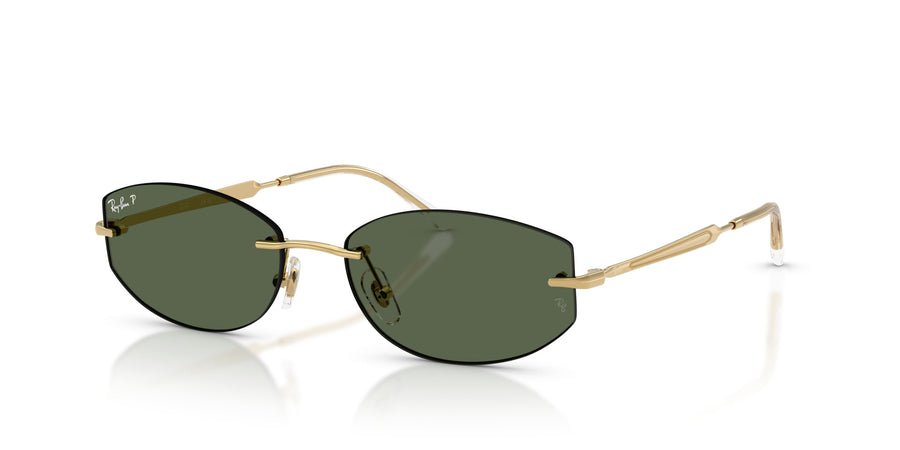 Metal Unisex Sunglass RB3792 – Dark Green - Polar