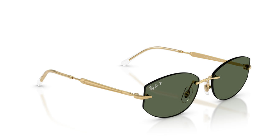 Metal Unisex Sunglass RB3792 – Dark Green - Polar