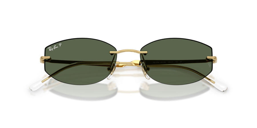Metal Unisex Sunglass RB3792 – Dark Green - Polar