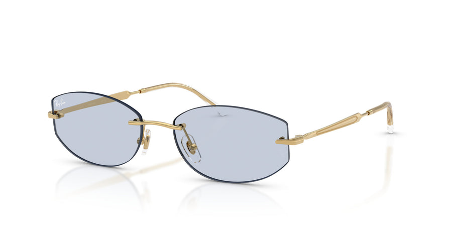 Metal Unisex Sunglass RB3792 – Photo Sapphire Dark To Darker