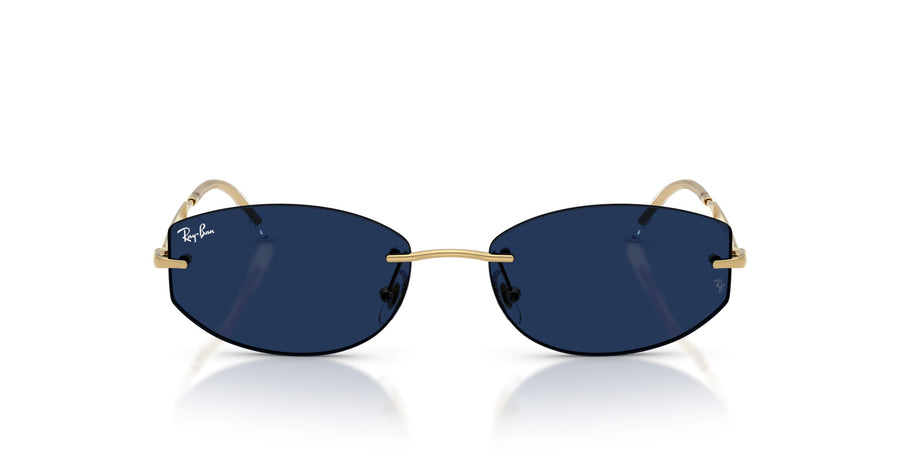 Metal Unisex Sunglass RB3792 – Photo Sapphire Dark To Darker