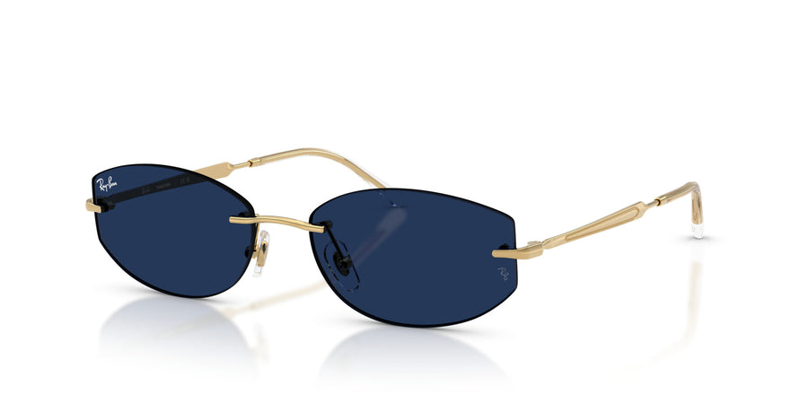 Metal Unisex Sunglass RB3792 – Photo Sapphire Dark To Darker