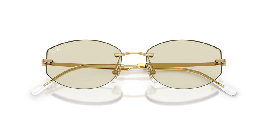 Metal Unisex Sunglass RB3792 – Photo Amber Dark To Darker