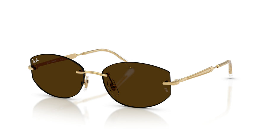 Metal Unisex Sunglass RB3792 – Photo Amber Dark To Darker