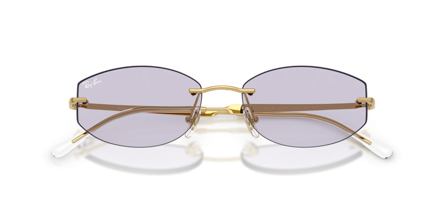 Metal Unisex Sunglass RB3792 – Photo Amethyst Dark To Darker