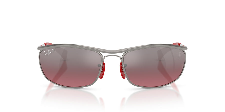 Monza Special Edition 2026 - Scuderia Ferrari Collection RB3819M – Gunmetal / Polar Wine Grad Silver