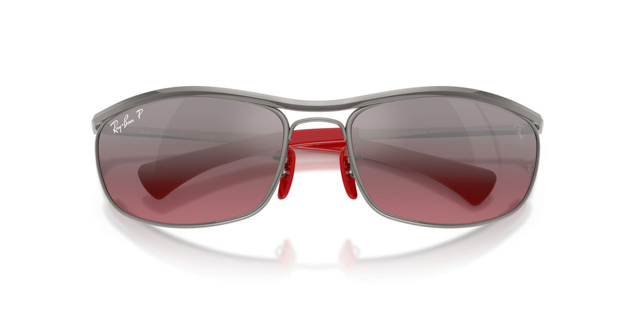 Monza Special Edition 2026 - Scuderia Ferrari Collection RB3819M – Gunmetal / Polar Wine Grad Silver