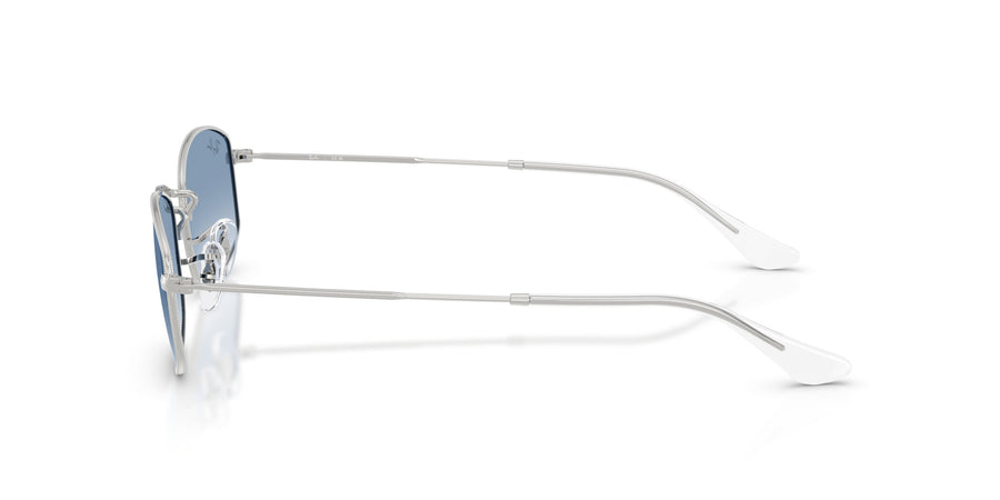 Metal Unisex Sunglass RB3832 – Silver / Clear Gradient Blue