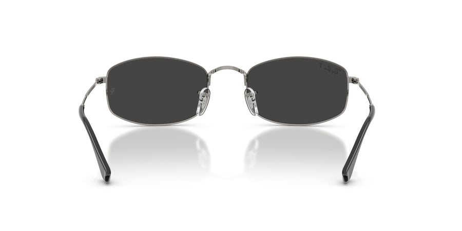 Metal Unisex Sunglass RB3832 – Gunmetal / Polar Black