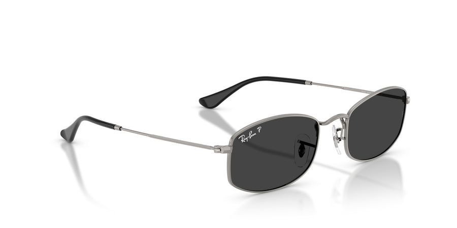 Metal Unisex Sunglass RB3832 – Gunmetal / Polar Black