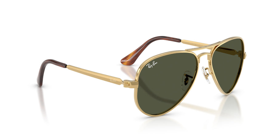 Metal Unisex Sunglass RB3925 – Gold / Green