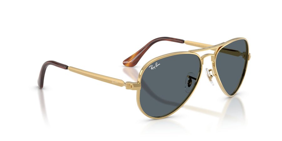 Metal Unisex Sunglass RB3925 – Gold / Blue