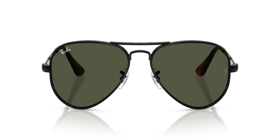 Metal Unisex Sunglass RB3925 – Black / Green