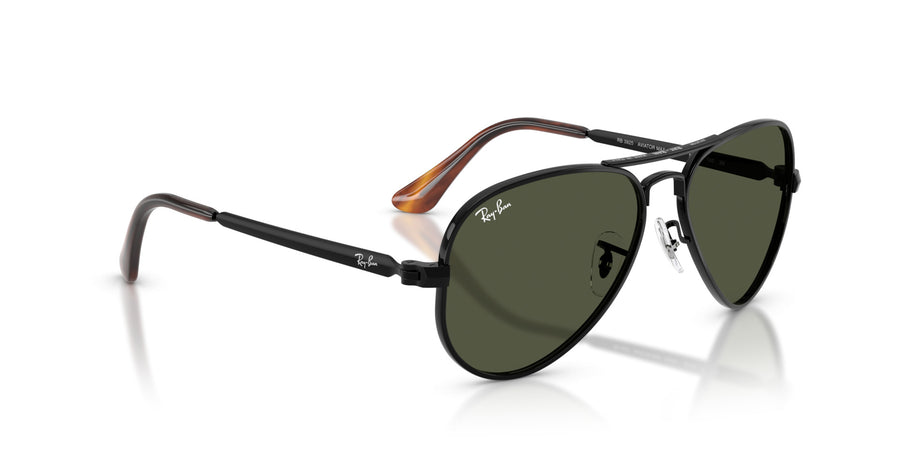 Metal Unisex Sunglass RB3925 – Black / Green
