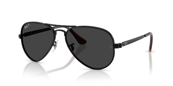 Metal Unisex Sunglass RB3925 – Black / Black Polar