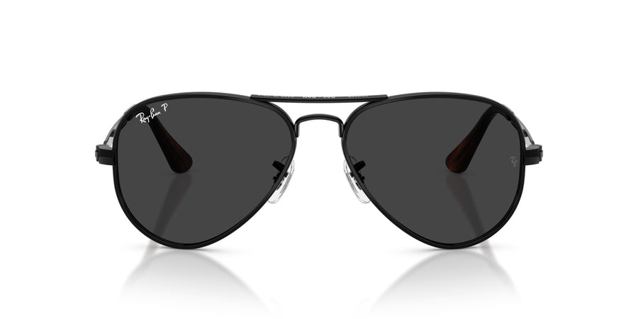 Metal Unisex Sunglass RB3925 – Black / Black Polar