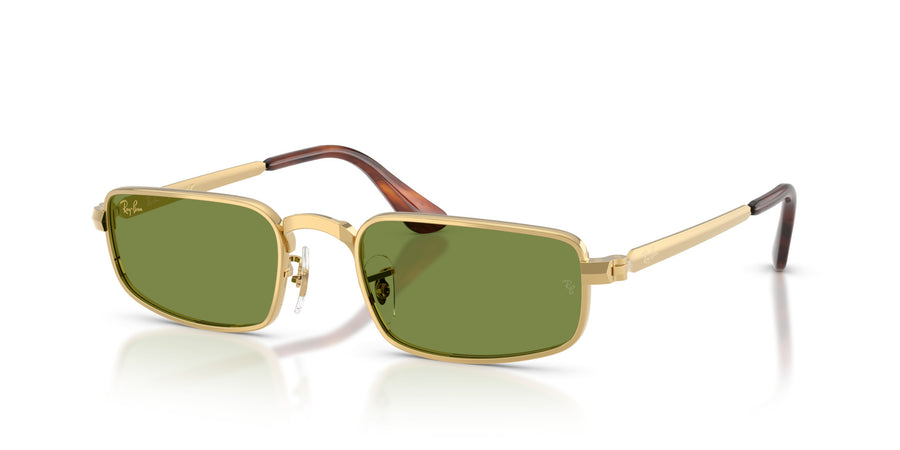 Metal Unisex Sunglass RB3927 – Gold / Green