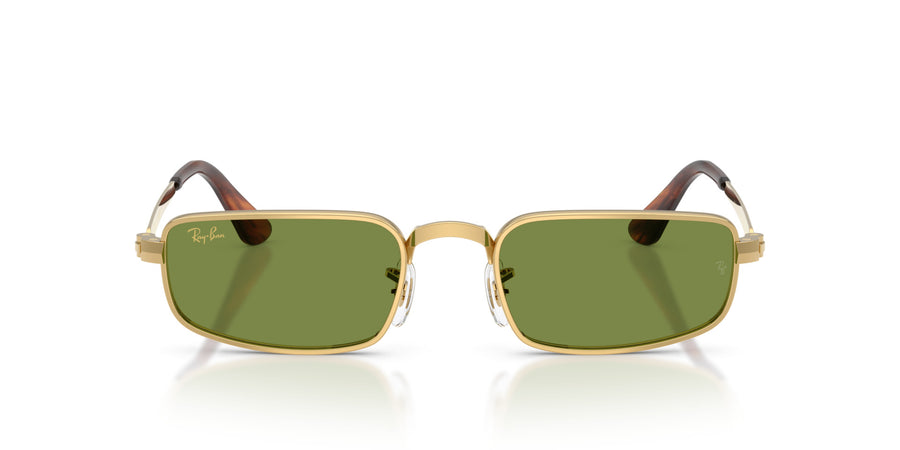 Metal Unisex Sunglass RB3927 – Gold / Green