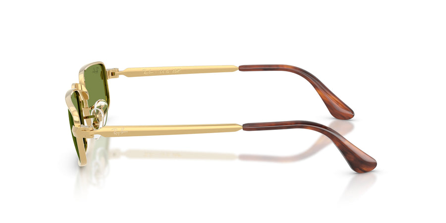 Metal Unisex Sunglass RB3927 – Gold / Green