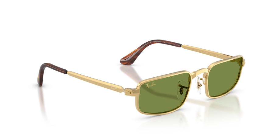 Metal Unisex Sunglass RB3927 – Gold / Green