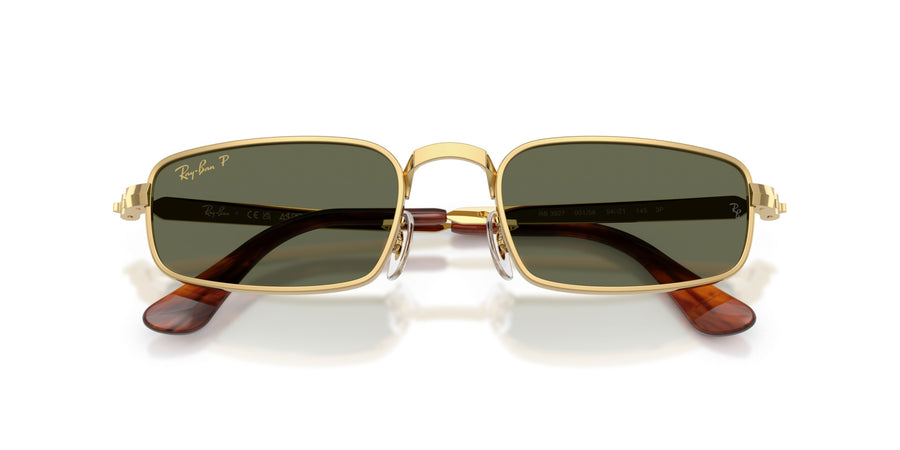 Metal Unisex Sunglass RB3927 – Gold / Polar Green