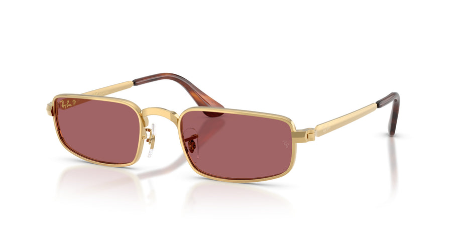 Metal Unisex Sunglass RB3927 – Gold / Polar Purple