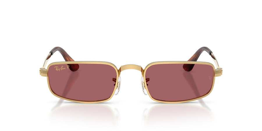 Metal Unisex Sunglass RB3927 – Gold / Polar Purple