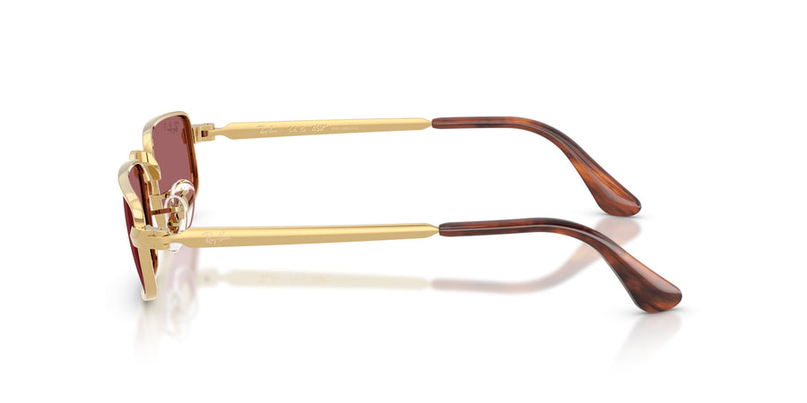 Metal Unisex Sunglass RB3927 – Gold / Polar Purple