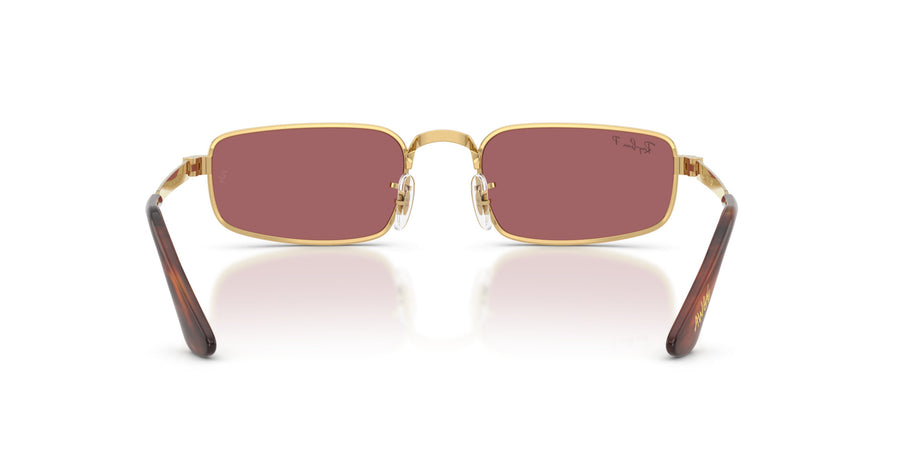 Metal Unisex Sunglass RB3927 – Gold / Polar Purple