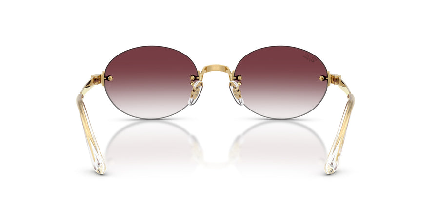 Metal Unisex Sunglass RB3929 – Gold / Clear Gradient Dark Viole