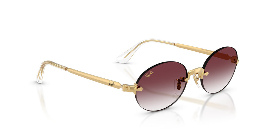 Metal Unisex Sunglass RB3929 – Gold / Clear Gradient Dark Viole