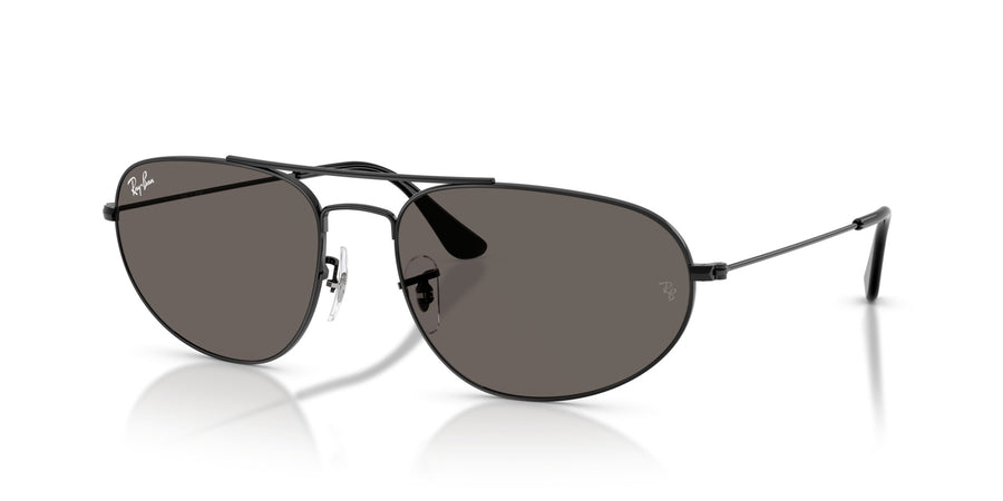 Metal Unisex Sunglass RB3945 – Black / Dark Grey
