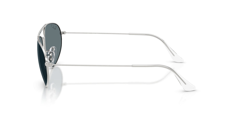 Metal Unisex Sunglass RB3945 – Silver / Dark Blue Polar